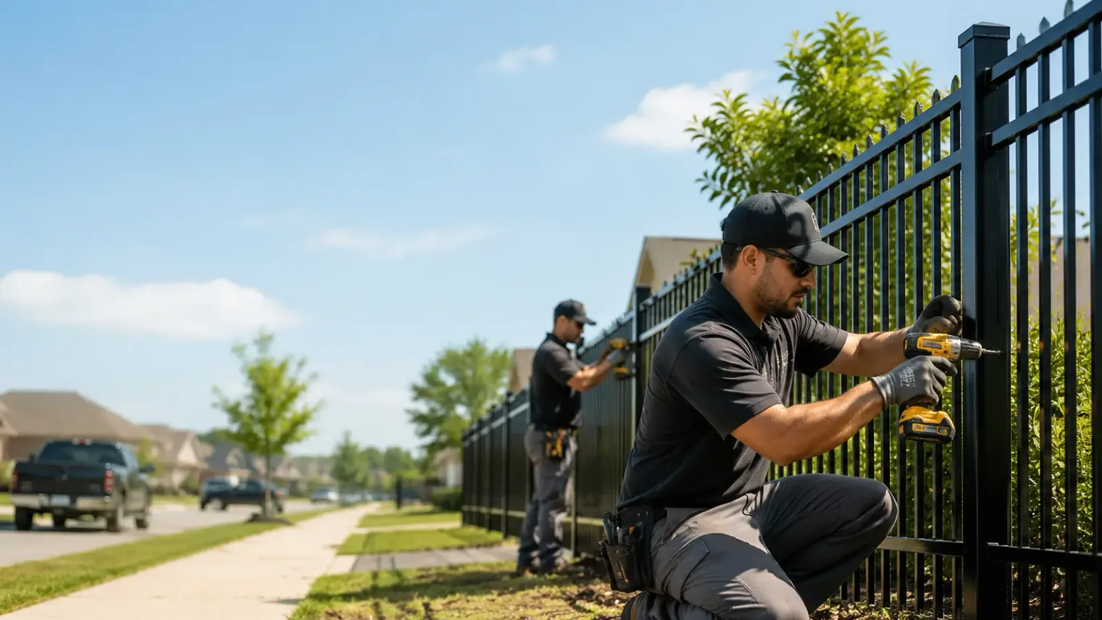 Metal Fence Installation in Monroe, AR
